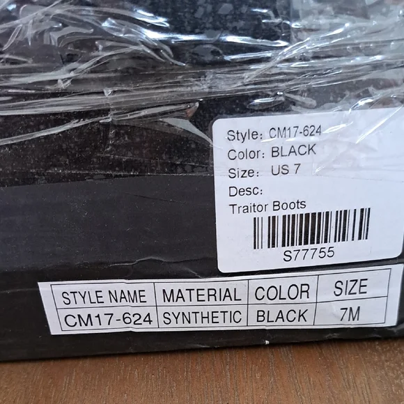 Dolls Kill Current Mood Traitor Boots - Color: Black - Size: 7 - Picture 2 of 11